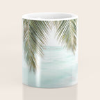 Tropical Escape - Palm Beach Wall Art Print Coffee Mug Gallery Image 4