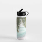Tropical Escape - Palm Beach Wall Art Print Water Bottle Gallery Image 1