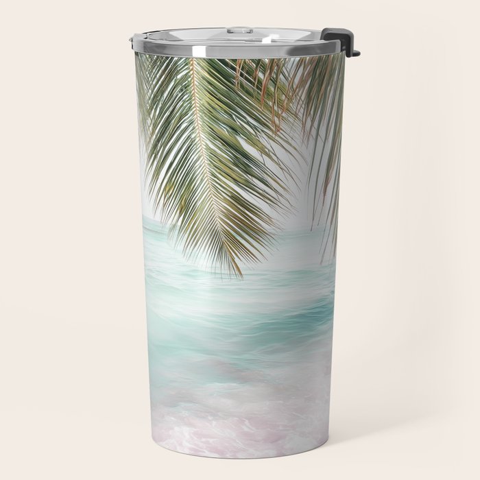 Tropical Escape - Palm Beach Wall Art Print Travel Mug Gallery Image 2