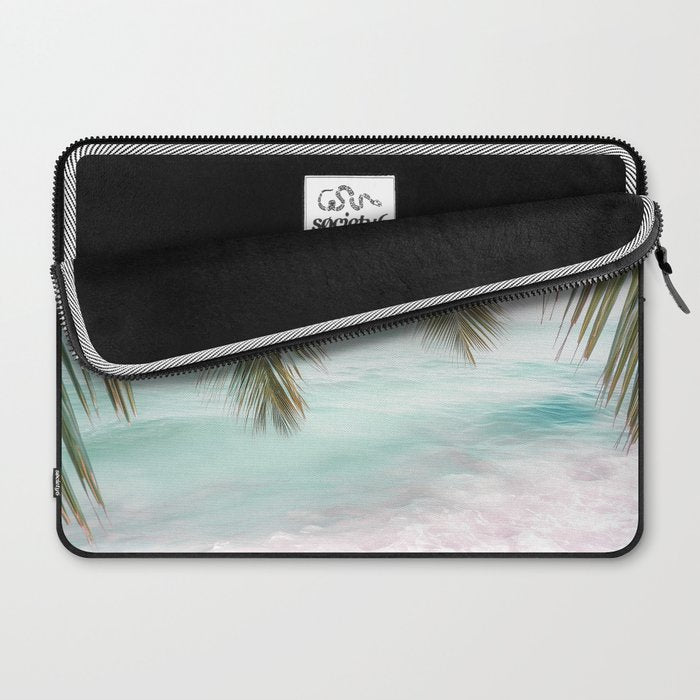 Tropical Escape - Palm Beach Wall Art Print Laptop Sleeve Gallery Image 2