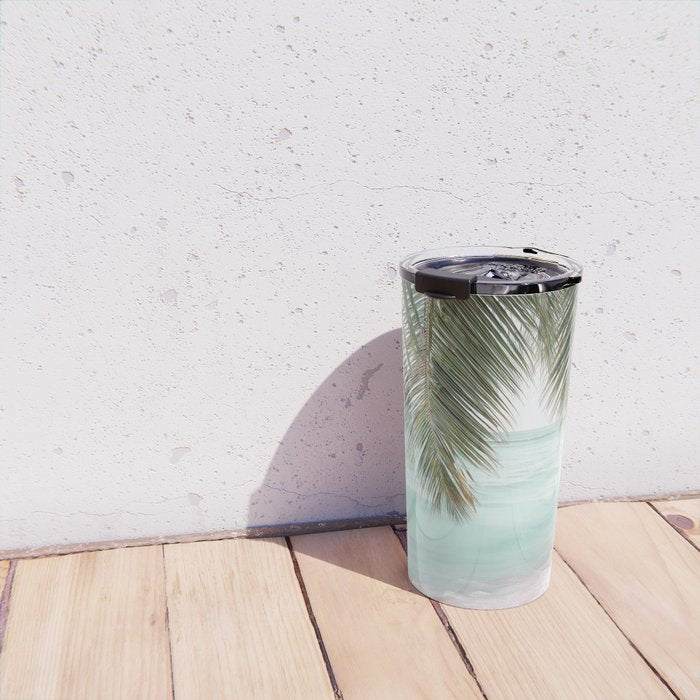 Tropical Escape - Palm Beach Wall Art Print Travel Mug Gallery Image 4