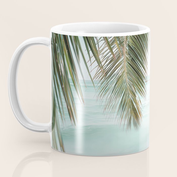 Tropical Escape - Palm Beach Wall Art Print Coffee Mug Gallery Image 3