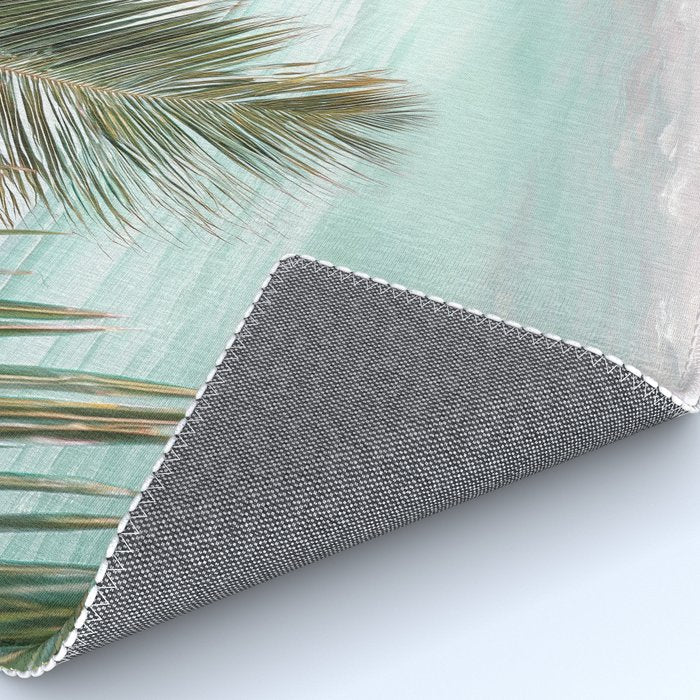 Tropical Escape - Palm Beach Wall Art Print Rug Gallery Image 4