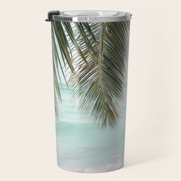 Tropical Escape - Palm Beach Wall Art Print Travel Mug Gallery Image 3