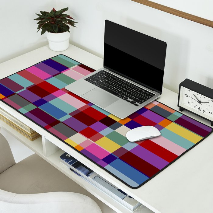 Futuristic Cyber Crossing Desk Mat Gallery Image 2