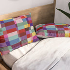 Futuristic Cyber Crossing Pillow Sham Gallery Image 2