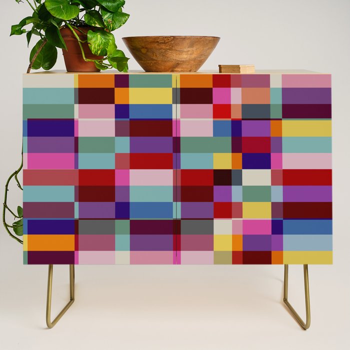 Futuristic Cyber Crossing Credenza Gallery Image 1