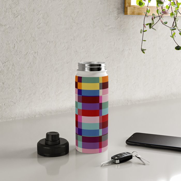 Futuristic Cyber Crossing Water Bottle Gallery Image 4