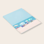 Colorful Umbrellas on the Beach Notebook Gallery Image 2