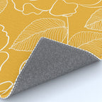 Wild rosa - yellow Rug Gallery Image 4