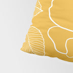 Wild rosa - yellow Pillow Sham Gallery Image 4
