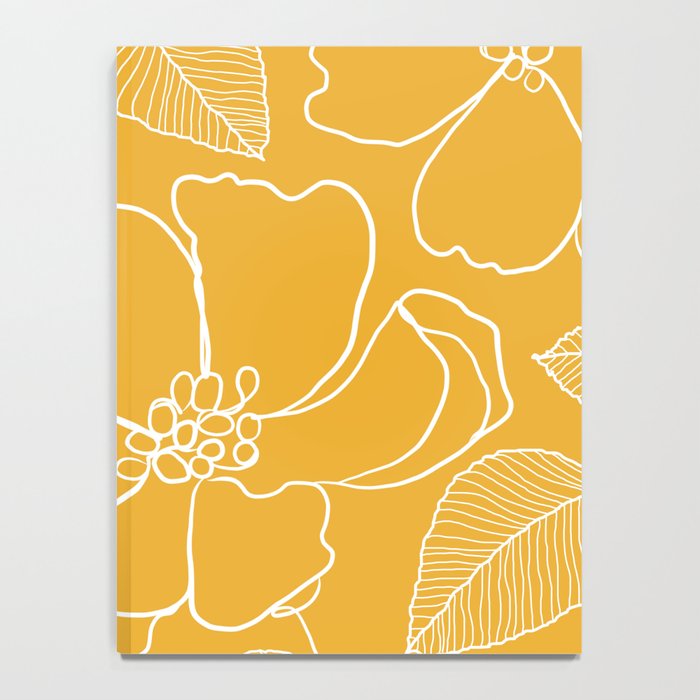 Wild rosa - yellow Notebook Gallery Image 4
