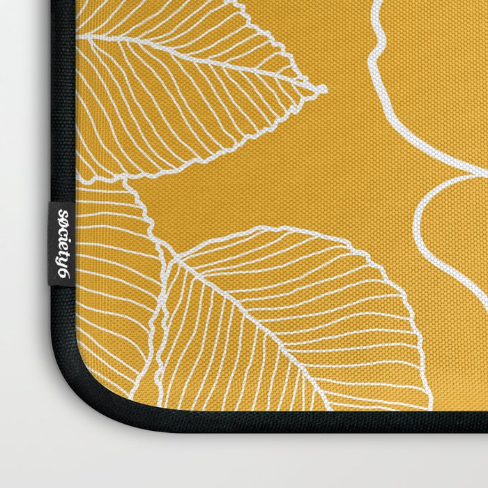 Wild rosa - yellow Laptop Sleeve Gallery Image 3