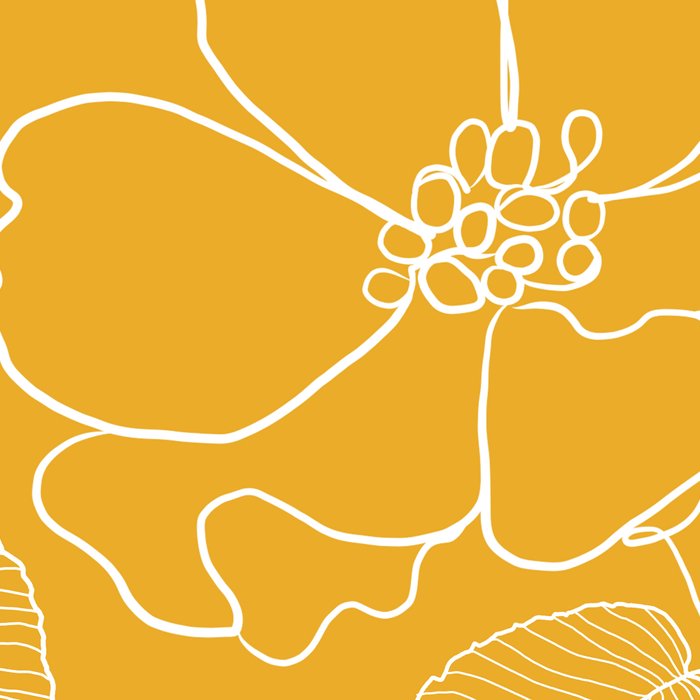 Wild rosa - yellow Coffee Mug Gallery Image 2