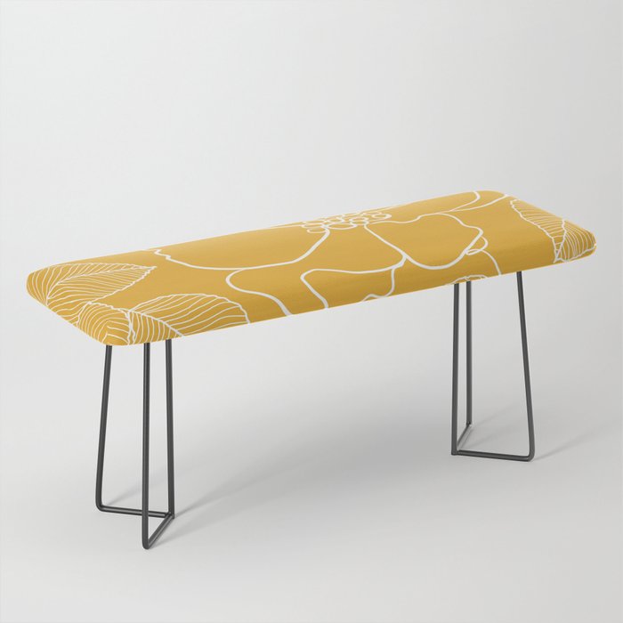 Wild rosa - yellow Bench Gallery Image 1