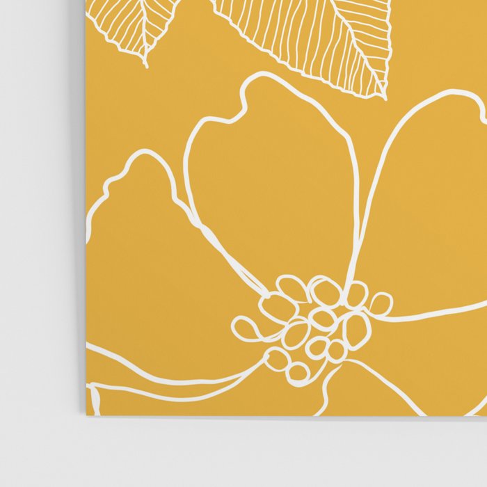 Wild rosa - yellow Poster Gallery Image 3