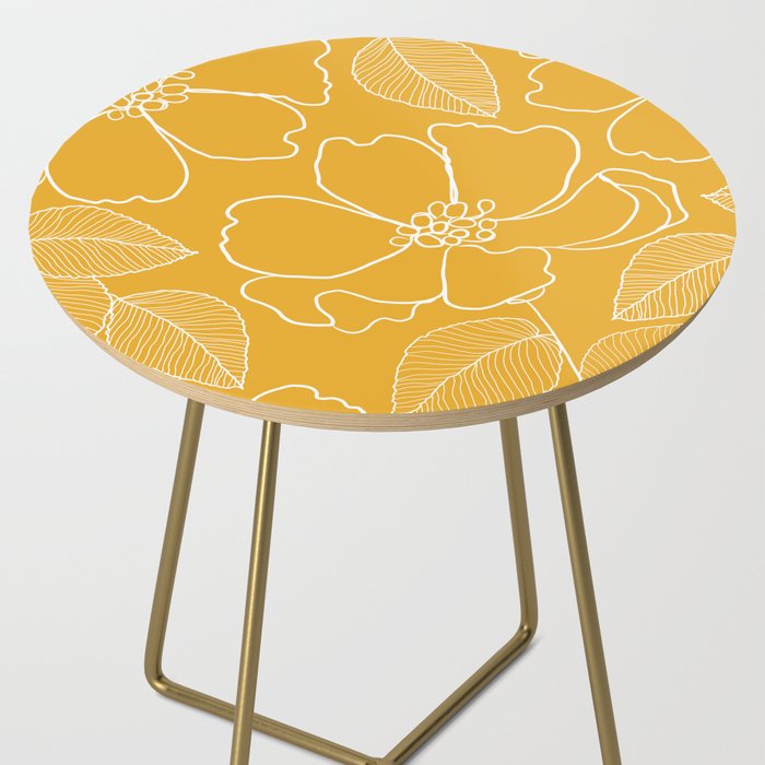 Wild rosa - yellow Side Table Gallery Image 2