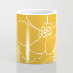 Wild rosa - yellow Coffee Mug Gallery Image 4