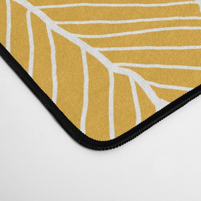 Wild rosa - yellow Desk Mat Gallery Image 4