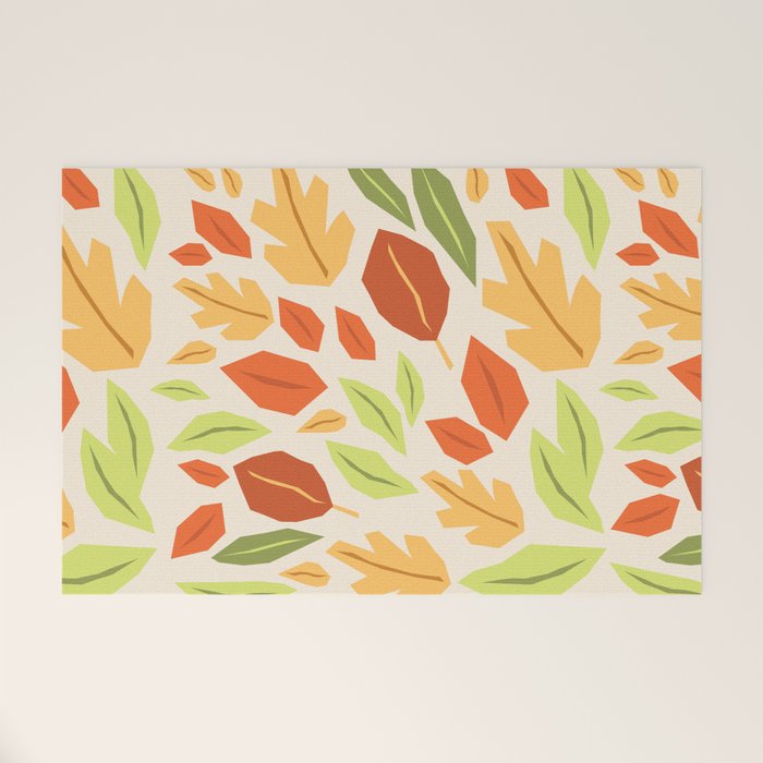 Autumn leaves Welcome Mat Gallery Image 1
