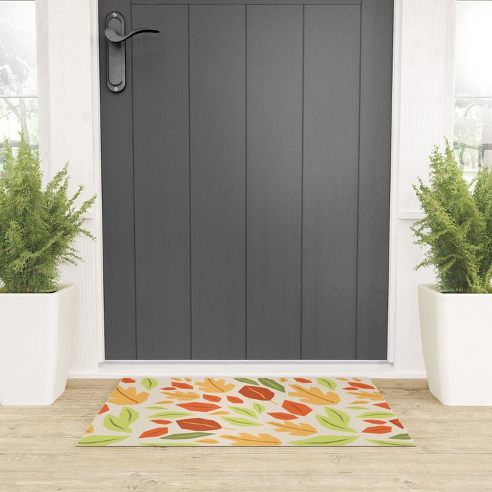Autumn leaves Welcome Mat Gallery Image 3