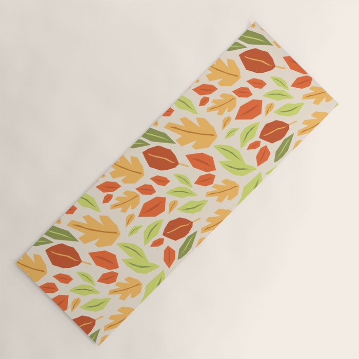 Autumn leaves Yoga Mat Gallery Image 1