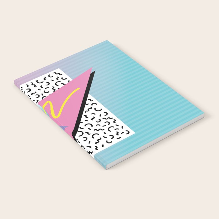 Memphis pattern 41 - 80s / 90s Retro Notebook Gallery Image 2