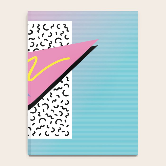 Memphis pattern 41 - 80s / 90s Retro Notebook Gallery Image 4