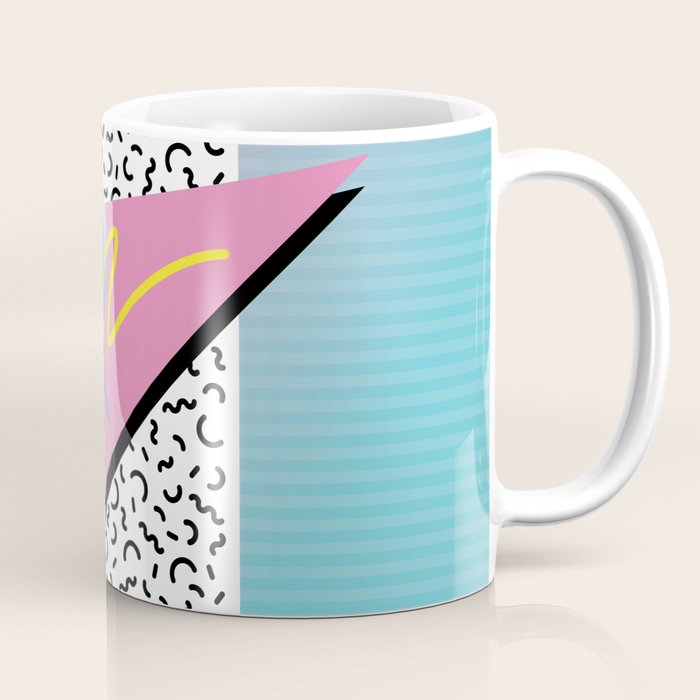 Memphis pattern 41 - 80s / 90s Retro Coffee Mug Gallery Image 1