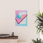 Memphis pattern 41 - 80s / 90s Retro Poster Gallery Image 2
