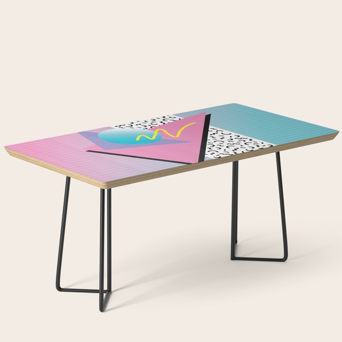 Memphis pattern 41 - 80s / 90s Retro Coffee Table Gallery Image 1