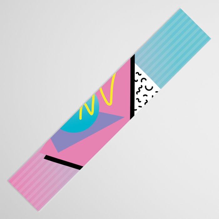 Memphis pattern 41 - 80s / 90s Retro Table Runner Gallery Image 3