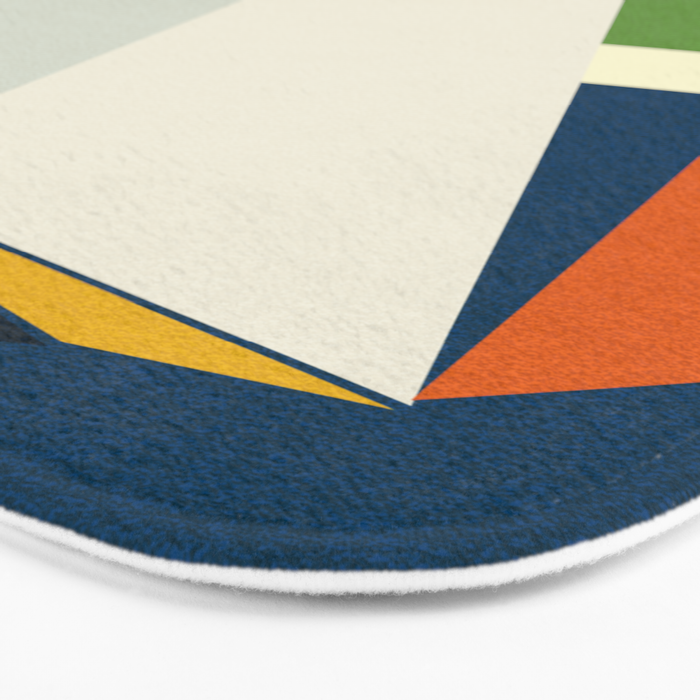 mid century sails Bath Mat Gallery Image 3