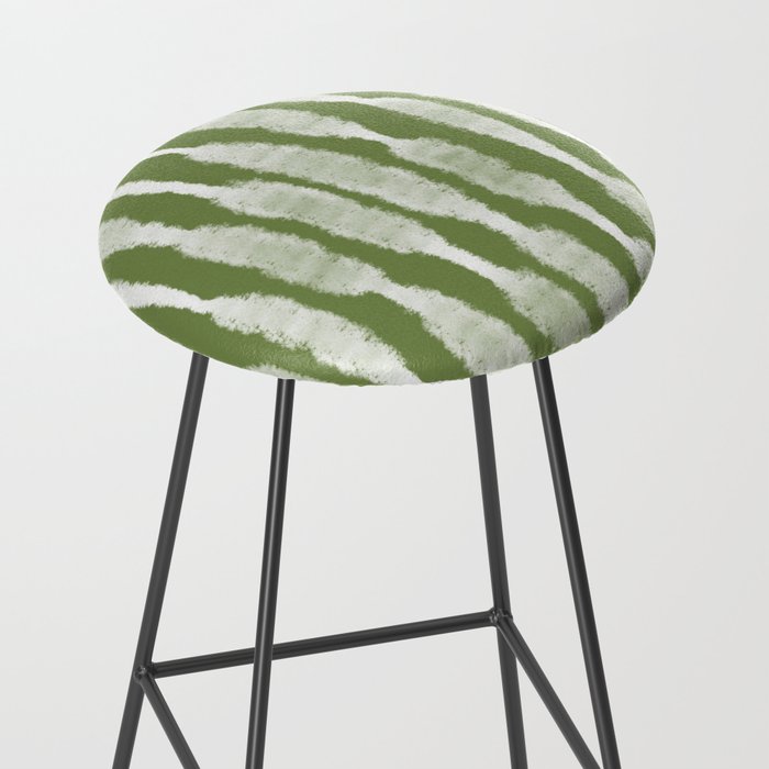 Tie Dye no. 2 in Green  Stool Gallery Image 2