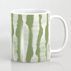 Tie Dye no. 2 in Green  Coffee Mug Gallery Image 1