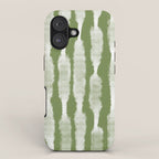 Tie Dye no. 2 in Green  iPhone Case Gallery Image 1