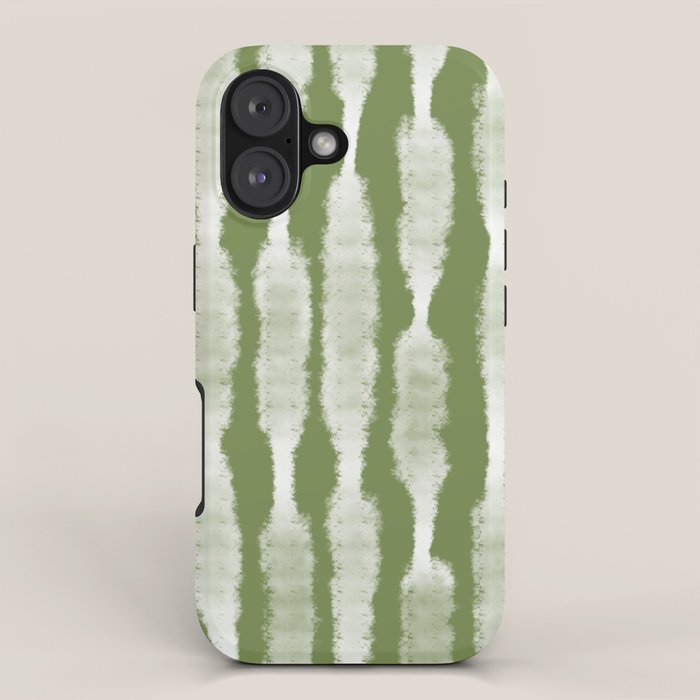 Tie Dye no. 2 in Green  iPhone Case Gallery Image 1