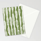 Tie Dye no. 2 in Green  Stationery Card Gallery Image 2