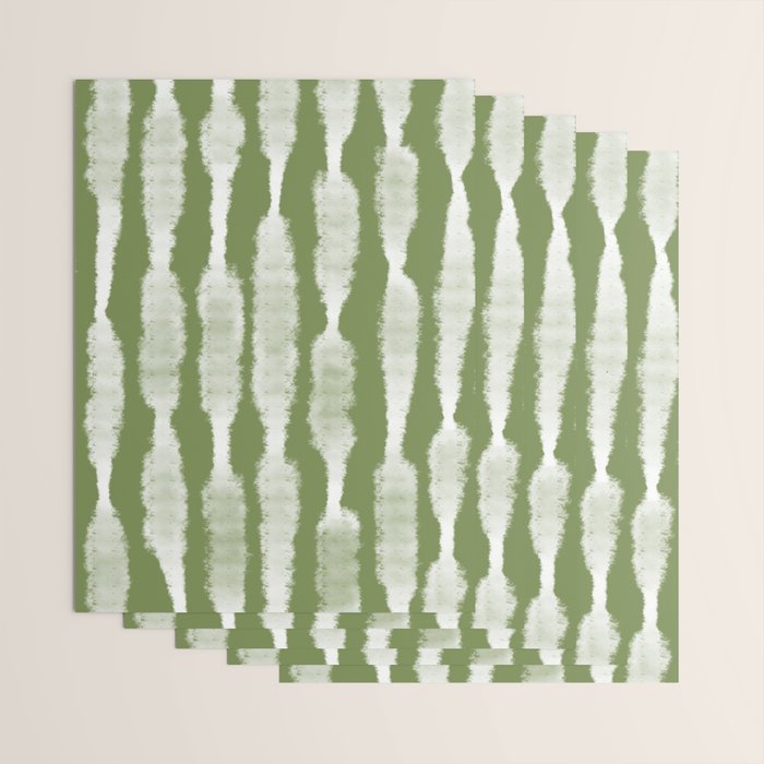 Tie Dye no. 2 in Green  Wrapping Paper Gallery Image 3