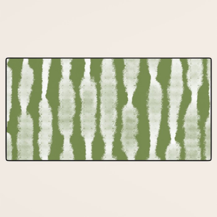 Tie Dye no. 2 in Green  Desk Mat Gallery Image 3