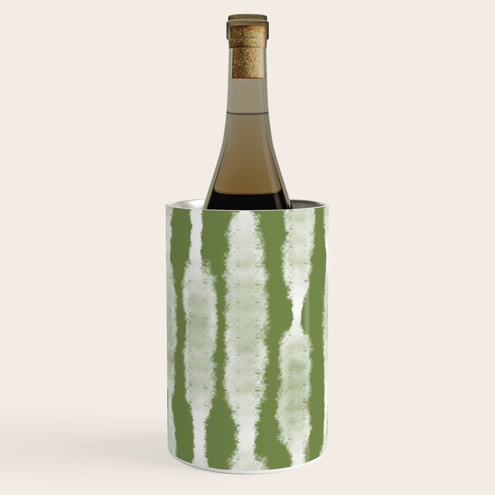 Tie Dye no. 2 in Green  Wine Chiller Gallery Image 1
