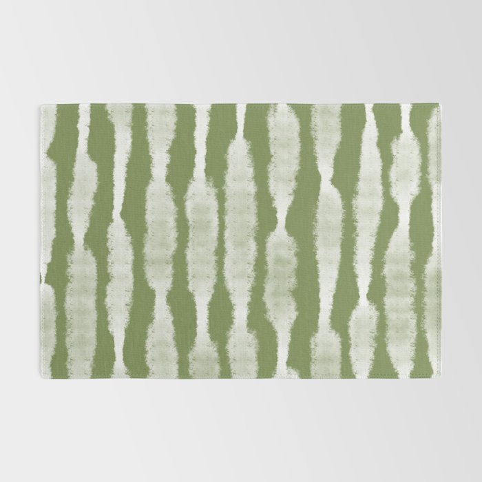 Tie Dye no. 2 in Green  Rug Gallery Image 2