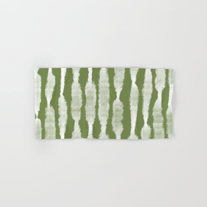 Tie Dye no. 2 in Green  Bath Towel Gallery Image 1