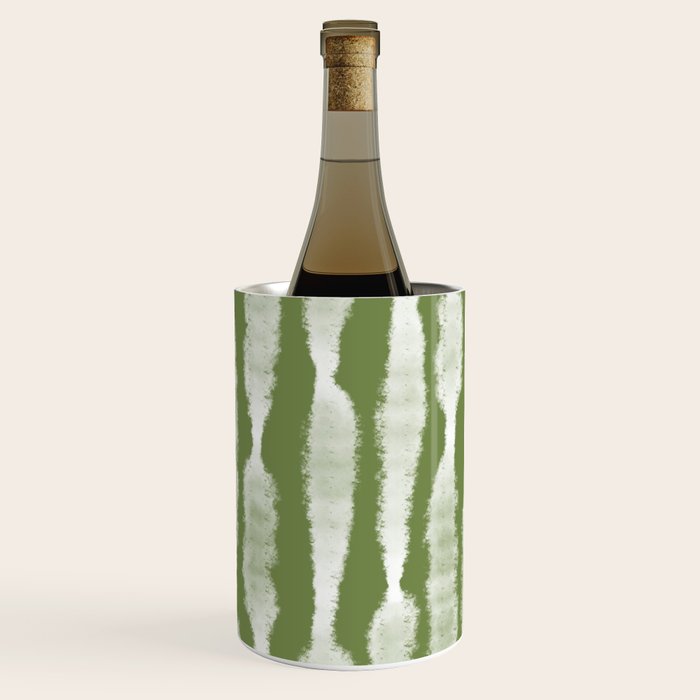 Tie Dye no. 2 in Green  Wine Chiller Gallery Image 3