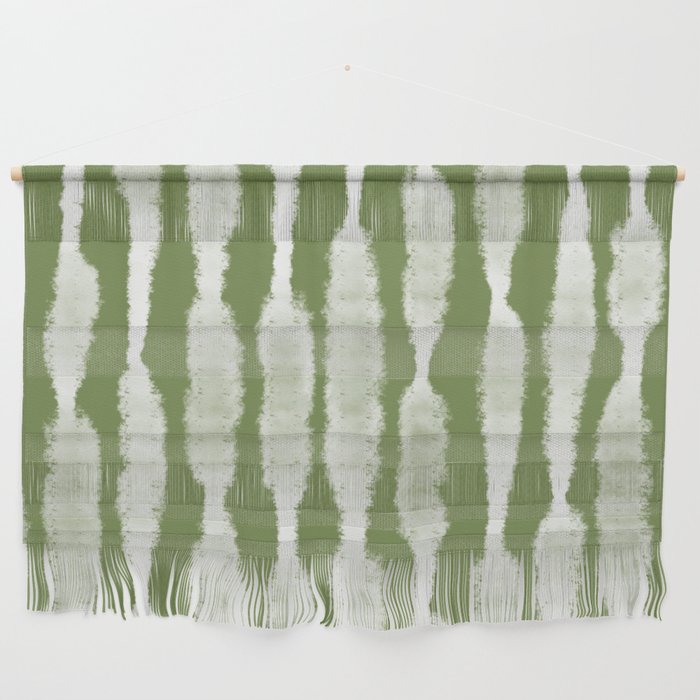 Tie Dye no. 2 in Green  Wall Hanging Gallery Image 1