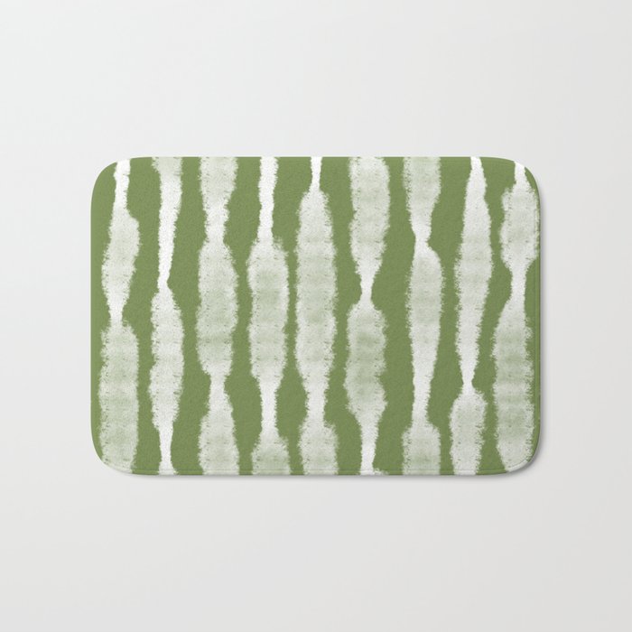Tie Dye no. 2 in Green  Bath Mat Gallery Image 1
