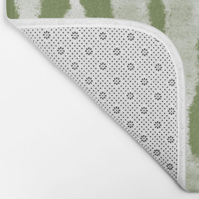 Tie Dye no. 2 in Green  Bath Mat Gallery Image 2
