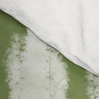 Tie Dye no. 2 in Green  Comforter Gallery Image 4