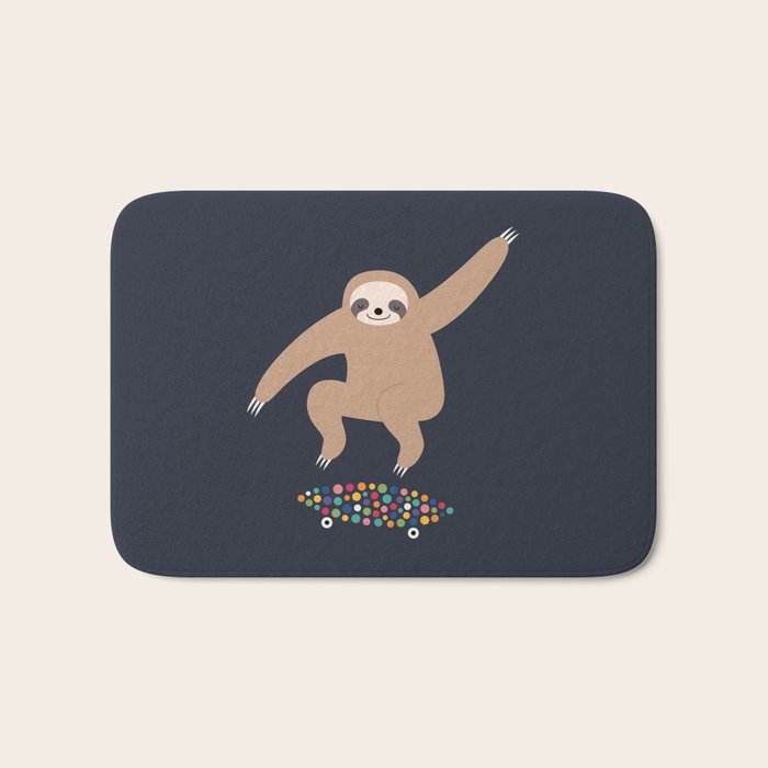 Sloth Gravity Bath Mat Gallery Image 1