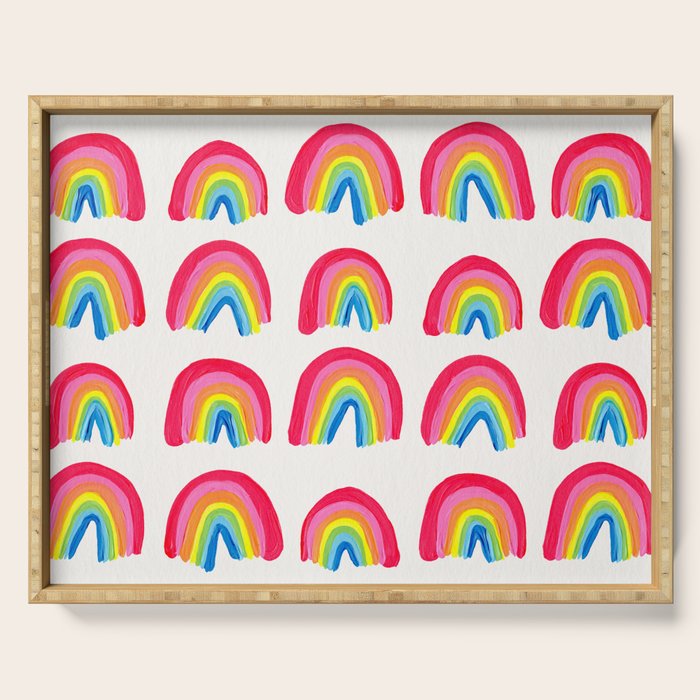 Rainbow Collection â Classic Palette Serving Tray Gallery Image 1
